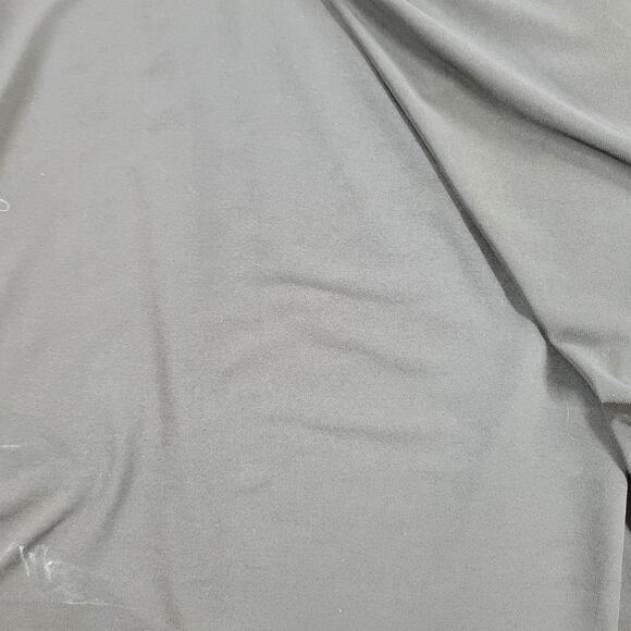 Dress Barn Collection Womens Dress 12 Black Floral Lace Ruched‎ Cocktail Party - Picture 9 of 12